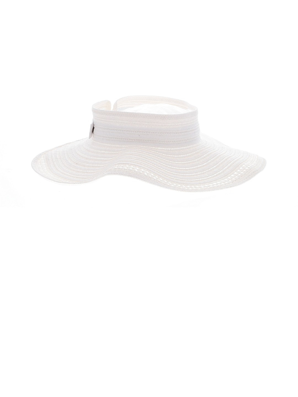 Shade & Shore White Wide Brim Crochet Sun Hat